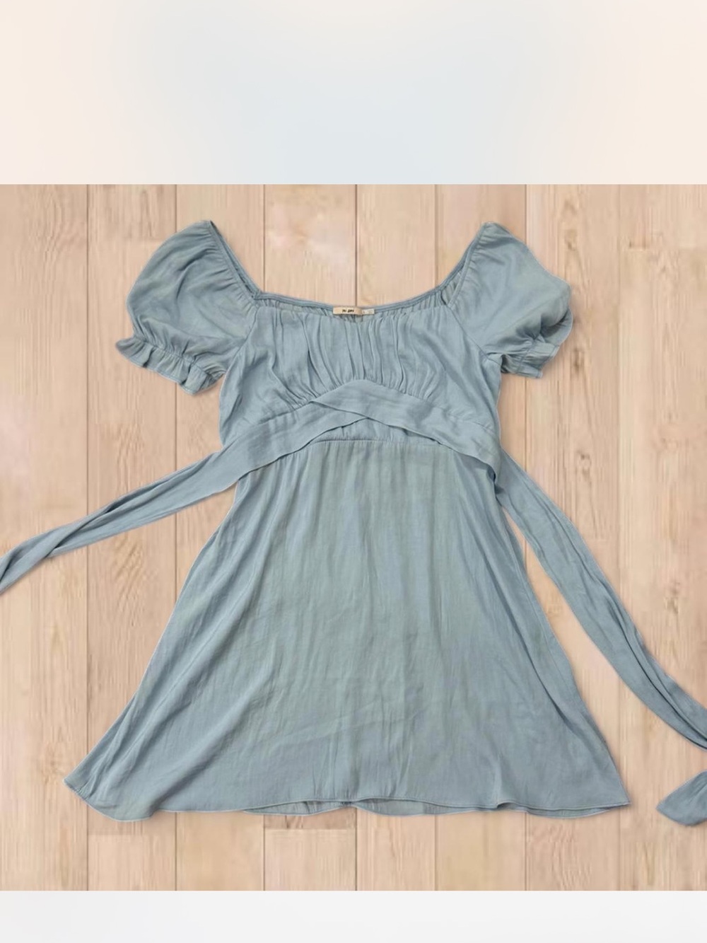 SOLD! Thank you! Light Blue Babydoll Dress